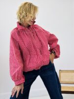 Chemise boule rayée col classique – Image 6