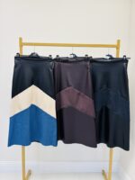 Jupe simili cuir droite - Marque JOEY&JOEY – Image 2