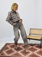 Chemise à carreaux col classique – Image 3