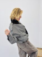 Veste bomber à carreaux – Image 5