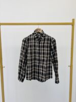 Chemise col victorien à carreaux – Image 2