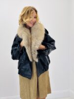 Blouson similicuir col fourrure – Image 7