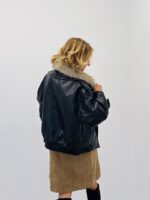 Blouson similicuir col fourrure – Image 8