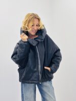 Blouson simili capuche amovible – Image 6