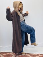 Manteau capuche amovible