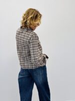 Chemise carreaux smockée – Image 7