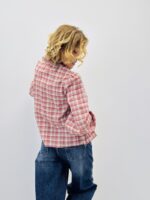 Chemise carreaux smockée – Image 5