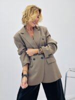 Blazer avec épaulettes