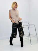 Gilet ou top sans manches style officier – Image 3