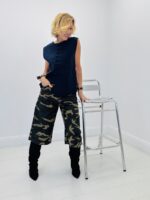 Gilet ou top sans manches style officier – Image 7