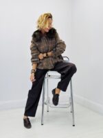 Veste épaisse à col fourrure – Image 3