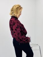 Chemise fluide velours dévorés – Image 5