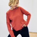Pull détails franges - Marque VALENTYNE