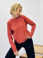 Pull détails franges - Marque VALENTYNE