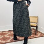 Jupe droite toile de Jean - Marque ANGE