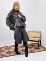 Veste réversible fausse fourrure – Image 3