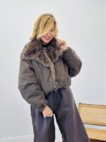Veste réversible fausse fourrure – Image 5