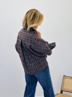 Chemise carreaux brodée – Image 8