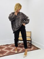 Sweat Léopard Oversize - Marque CASCADE – Image 5
