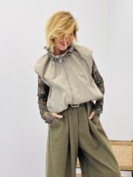 Veste sans manches style k-way – Image 4