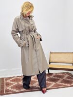 Trench long simili cuir - Marque CASCADE – Image 8