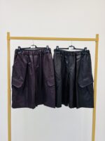 Bermuda simili cuir style cargo - Marque CORNER – Image 2