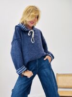Pull à capuche détails rayés - Marque CASCADE – Image 7