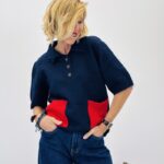 Polo bicolore - Marque RIVE