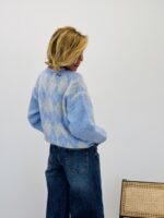 Gilet motif argyle – Image 7