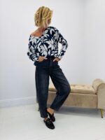 Pull imprimé floral – Image 3