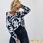 Pull imprimé floral