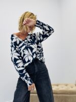 Pull imprimé floral