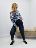 Pull imprimé floral – Image 3