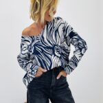 Pull imprimé floral