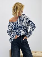 Pull imprimé floral