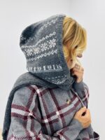 Capuche en laine jacquard – Image 3