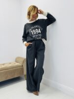 Pantalon Uni Avec Ceinture – Image 6