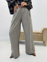 Pantalon Uni Avec Ceinture