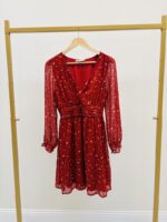 Robe courte imprimée fluide – Image 2