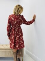 Robe courtes imprimée fluide – Image 5