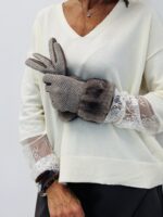 Gants détail strass – Image 3