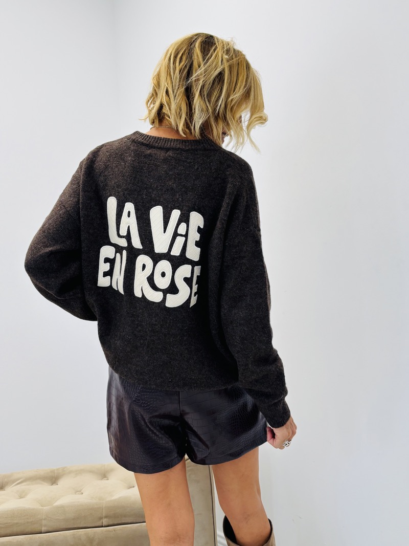 IMG_7014 Pull brodé La Vie En Rose – Image 1