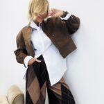 Blouson suede