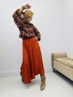Chemise carreaux manches boules – Image 3