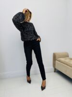 Pull filet détail sequins – Image 6