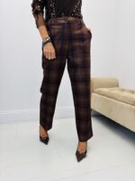 Pantalon chino à carreaux – Image 5