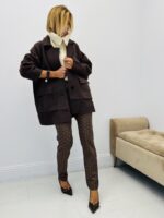 Manteau col camionneur amovible – Image 3
