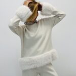 Pull détail fluffy - Marque VALENTYNE