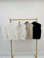 Gilet sans manches col camionneur - Marque VALENTYNE – Image 2