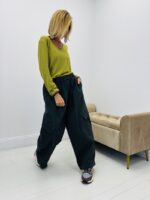 Pantalon toile de jean style cargo - Marque CORNER – Image 6